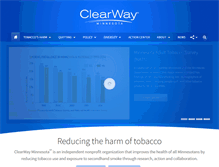 Tablet Screenshot of clearwaymn.org